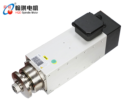 Saw blade type air cooled spindle