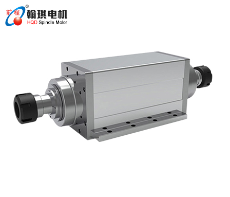 Square double spindle motor